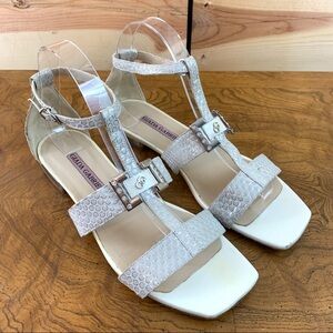 Giada Gabrielli ankle strap T strap sandals 39
